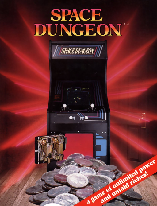 Space Dungeon (larger roms) Arcade Game Cover